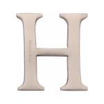M Marcus Heritage Brass Letter H - Pin Fix 51mm